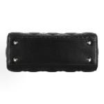 DIOR迪奥 Lady Dior My ABCDior 戴妃包 单肩斜挎⼿提包 ⼩号 ⼥款 ⿊色